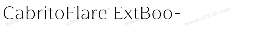 CabritoFlare ExtBoo字体转换